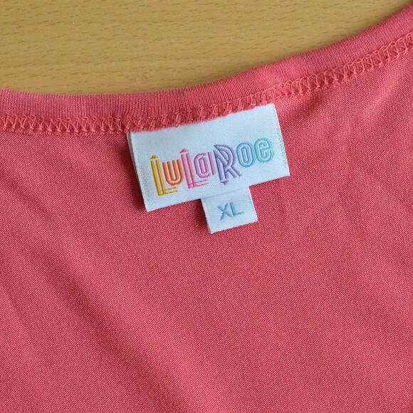 NWT LuLaRoe Tank Top Pink Size XL - Picture 3 of 5